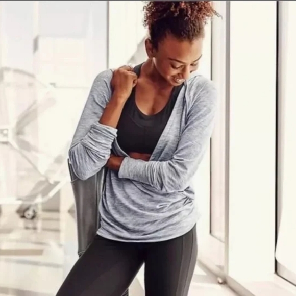 Athleta Studio Wrap Hoodie. Size small - Picture 1 of 8